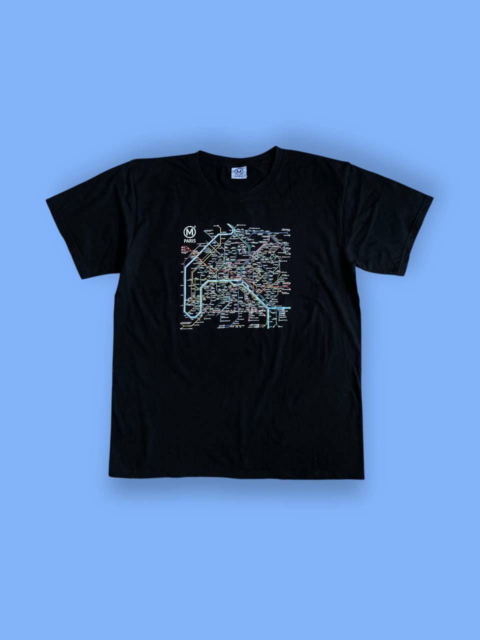 Футболка «Paris Metro» (официальная продукция парижского метрополитена)