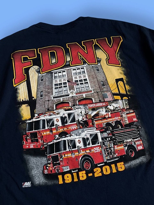 Футболка «FDNY» (пожарный департамент Нью-Йорка) 