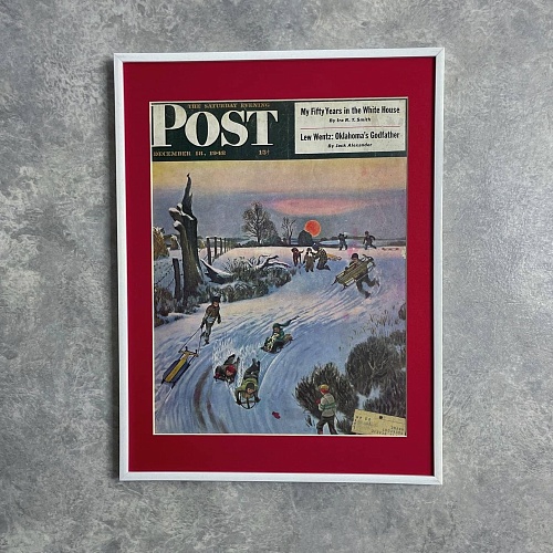 Обложка The Saturday Evening Post от 18 декабря 1948 года